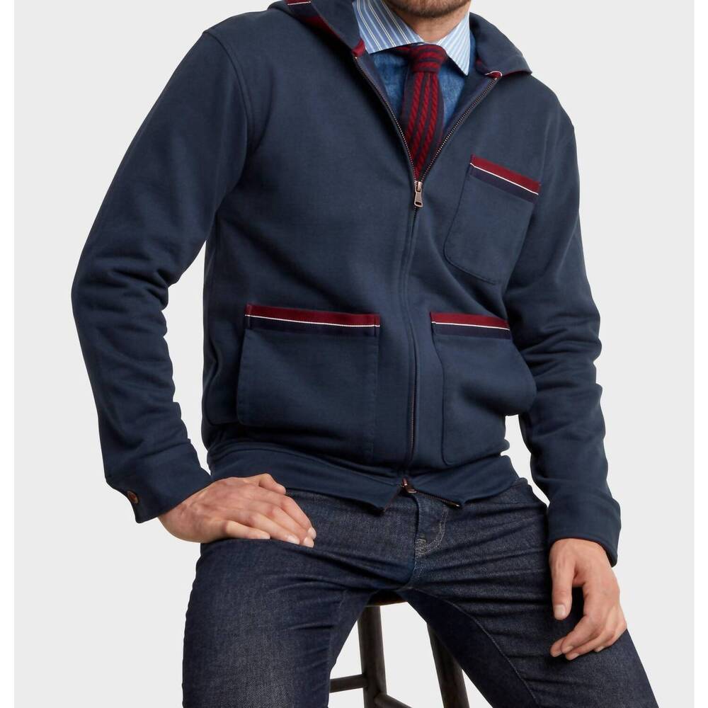 NEW UPSTATE STOCK cricket hoodie in navy